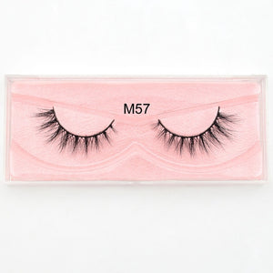 Visofree Mink Lashes 3D Mink Eyelashes 100% Cruelty free Lashes Handmade Reusable Natural Eyelashes Popular False Lashes Makeup