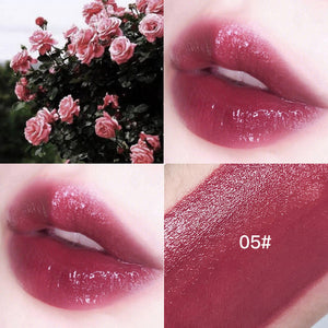 1Pc Hot  Lips Makeup 6 Colors Liquid Lipstick Mirror Surface Lip Gloss Tint Lasting Moisturizing Non-stick Cup Lip Glaze TSLM2