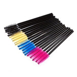 50 Pcs Eyelash Brushes Makeup Brushes Disposable Mascara Wands Applicator Eye lashes Cosmetic Brush Maquiagem Cilio Makeups Tool